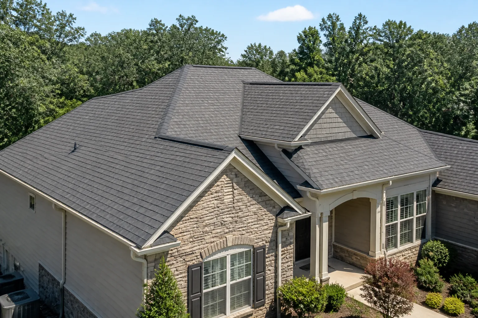 Cumming Elite Roofing work detail