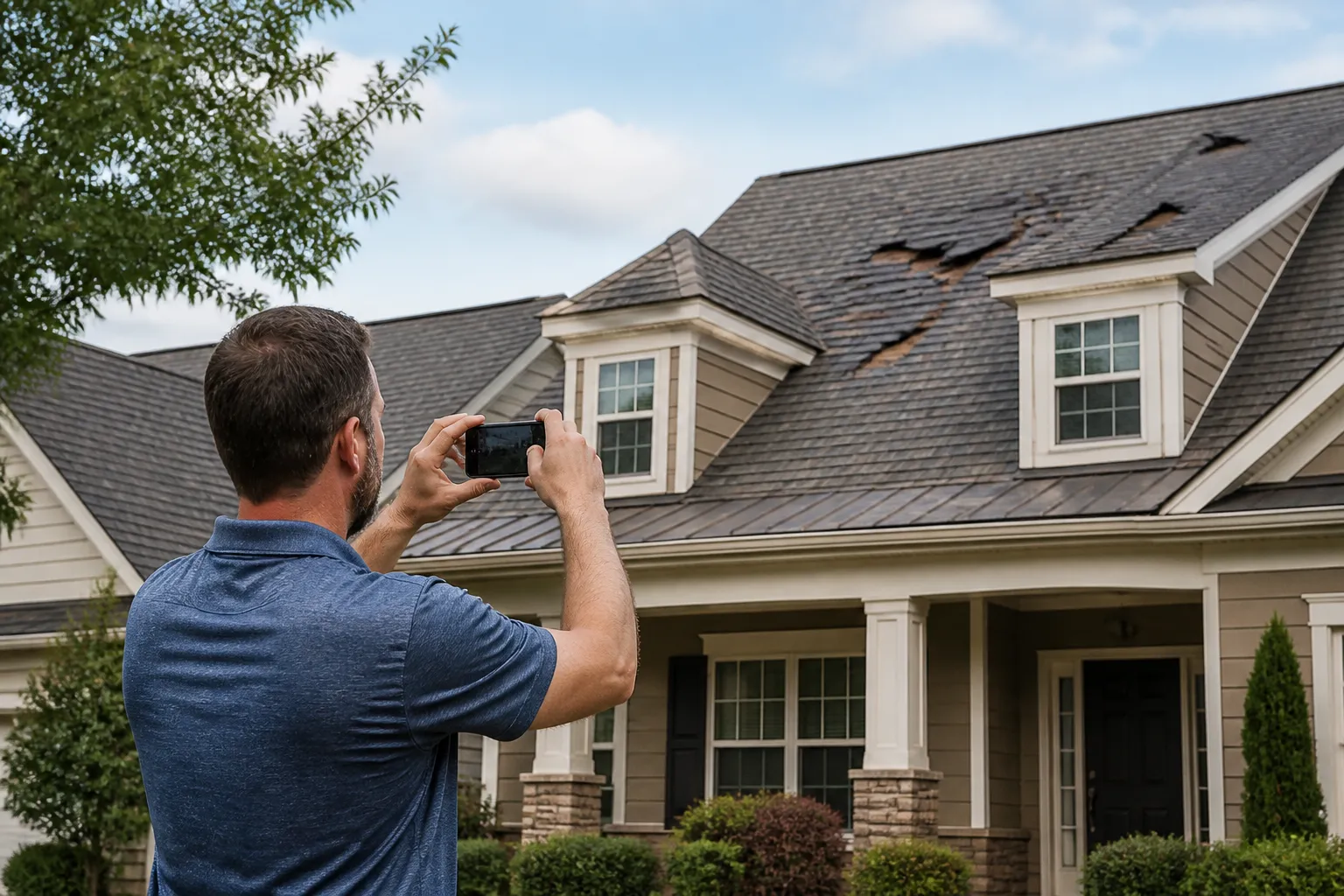 Storm Damage Roof Repair