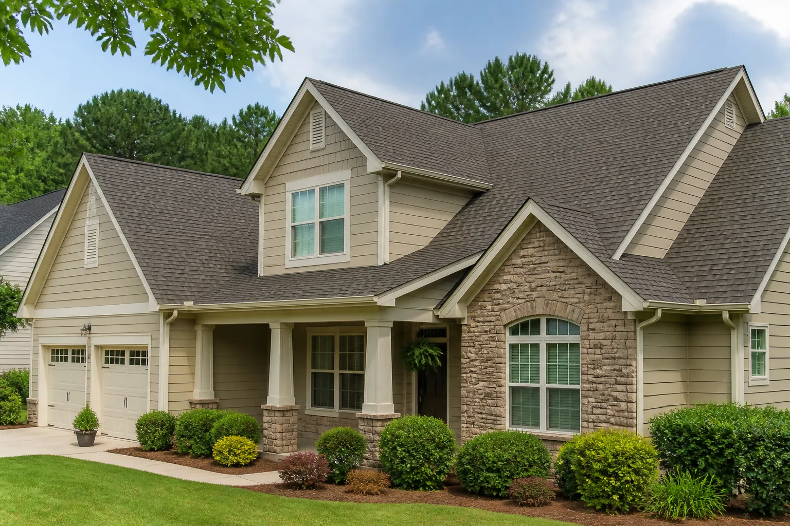 Flowery Branch Finished Residential Roof