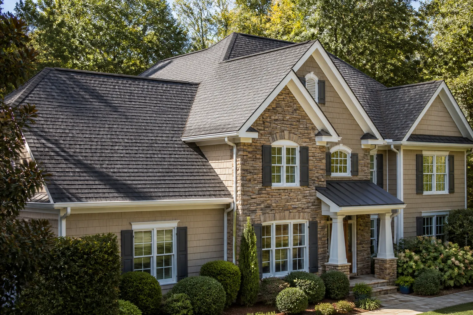 Johns Creek Finished Residential Roof